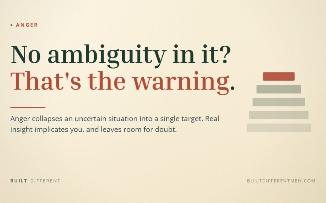 The Righteousness Trap: Why Anger Feels Like Power (But Isn’t)