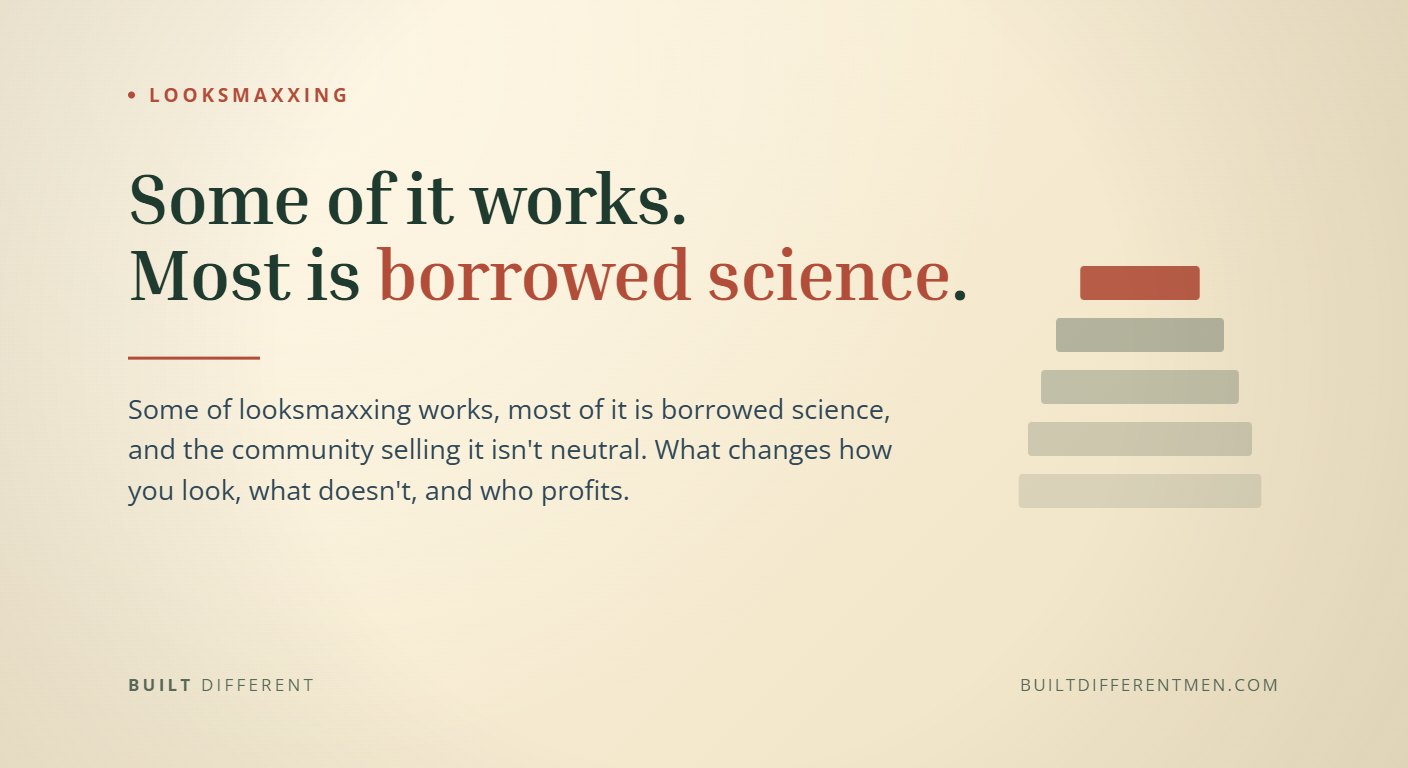 Card reading: Some of it works. Most is borrowed science. — filed under Looksmaxxing.